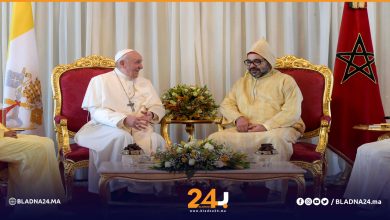 البابا فرانسيس: القيادة الروحية وصلوات الملك محمد السادس ثمينة بالنسبة لنا