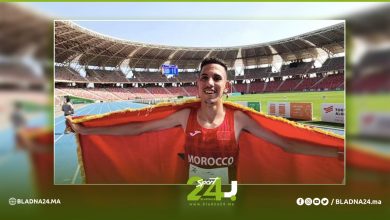 العداء محسن أوطلحة يهدي المغرب أول ذهبية في الألعاب المتوسطية